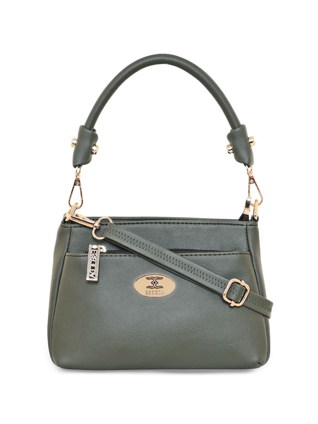 

ESBEDA Structured Handheld Bag, Olive