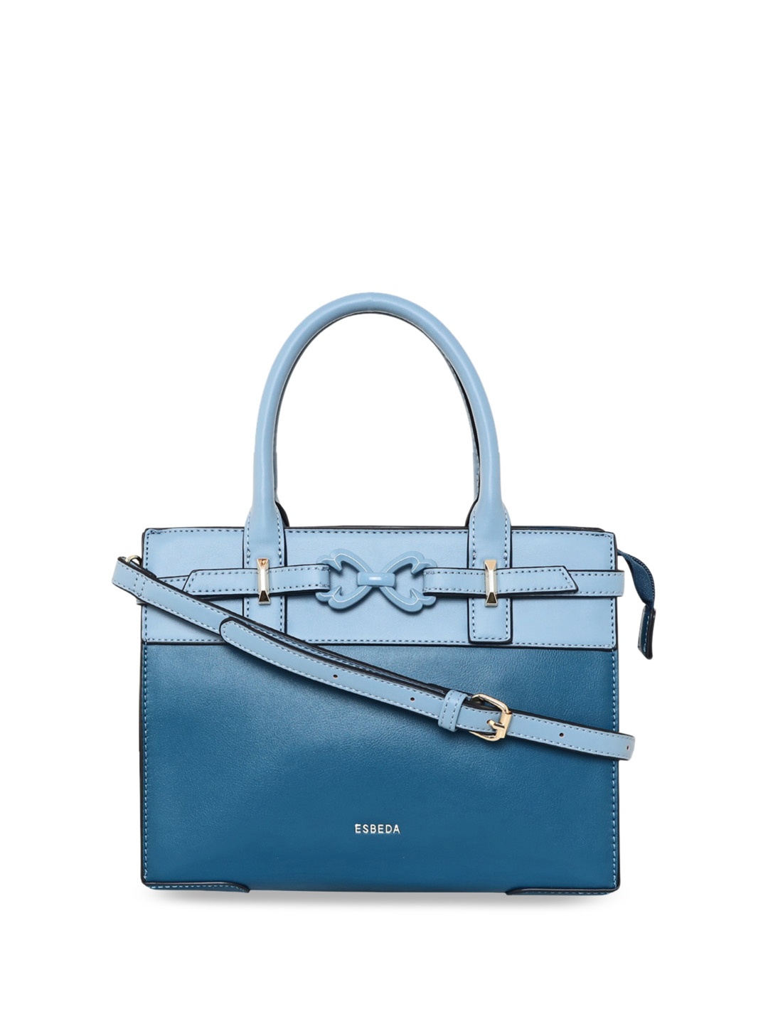 

ESBEDA Structured Handheld Bag, Blue