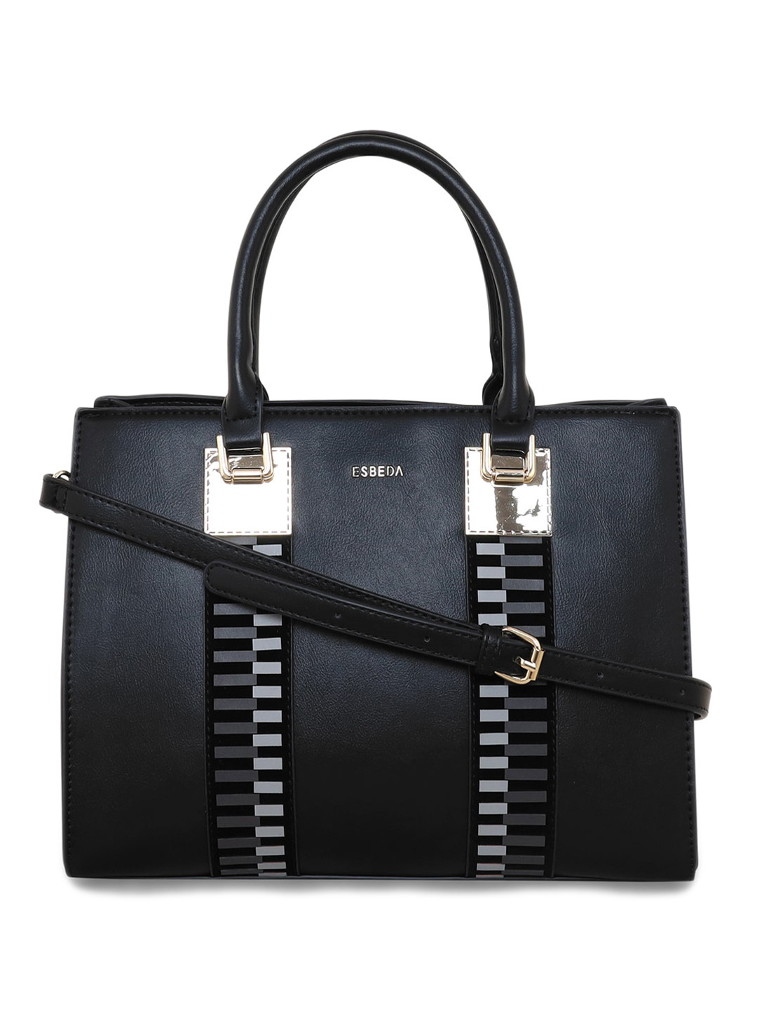

ESBEDA Structured Handheld Bag, Black