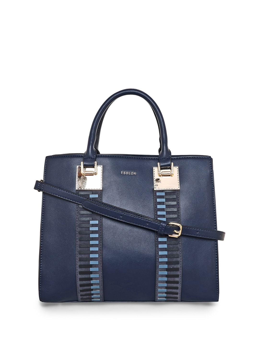

ESBEDA Structured Handheld Bag, Navy blue