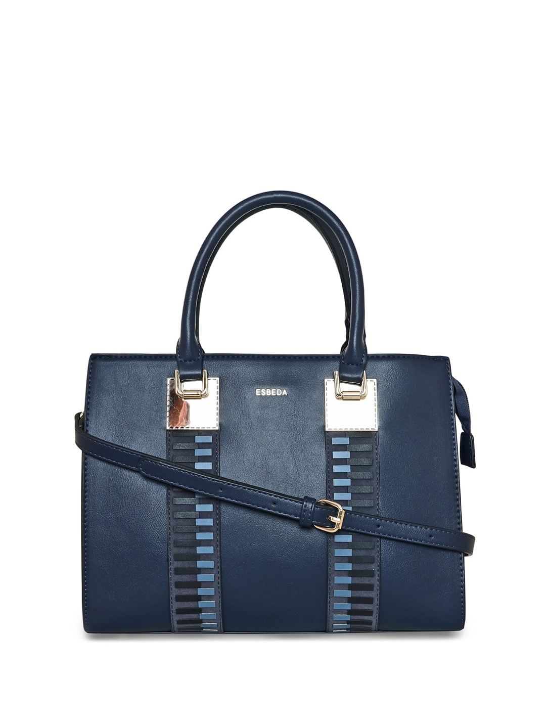 

ESBEDA Structured Handheld Bag, Navy blue