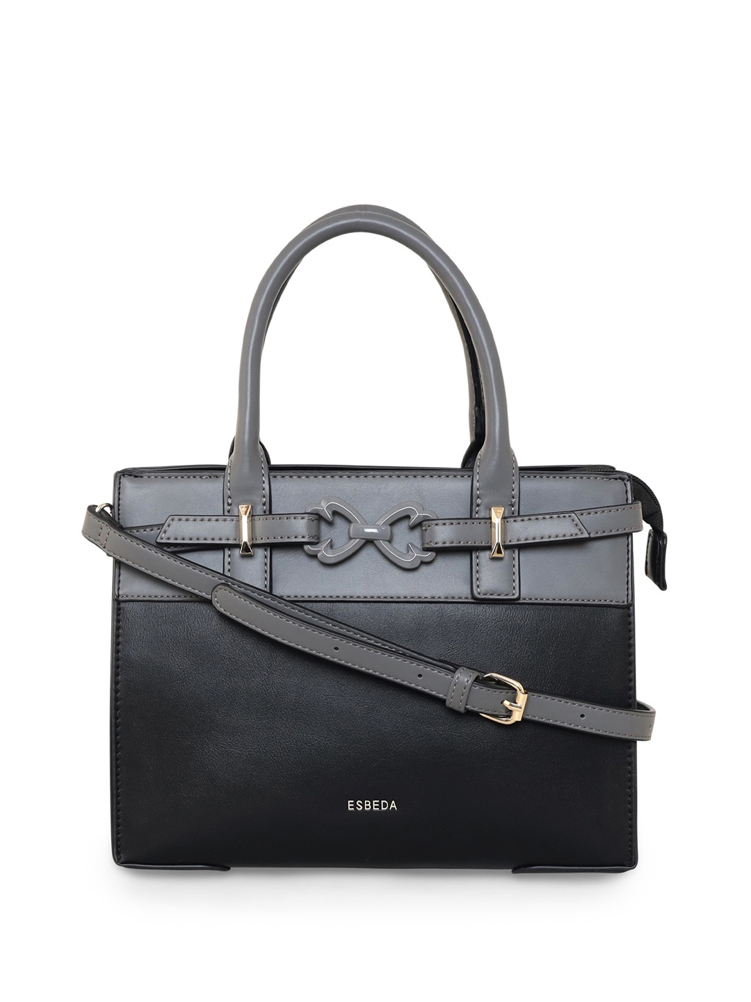 

ESBEDA PU Structured Handheld Bag, Black