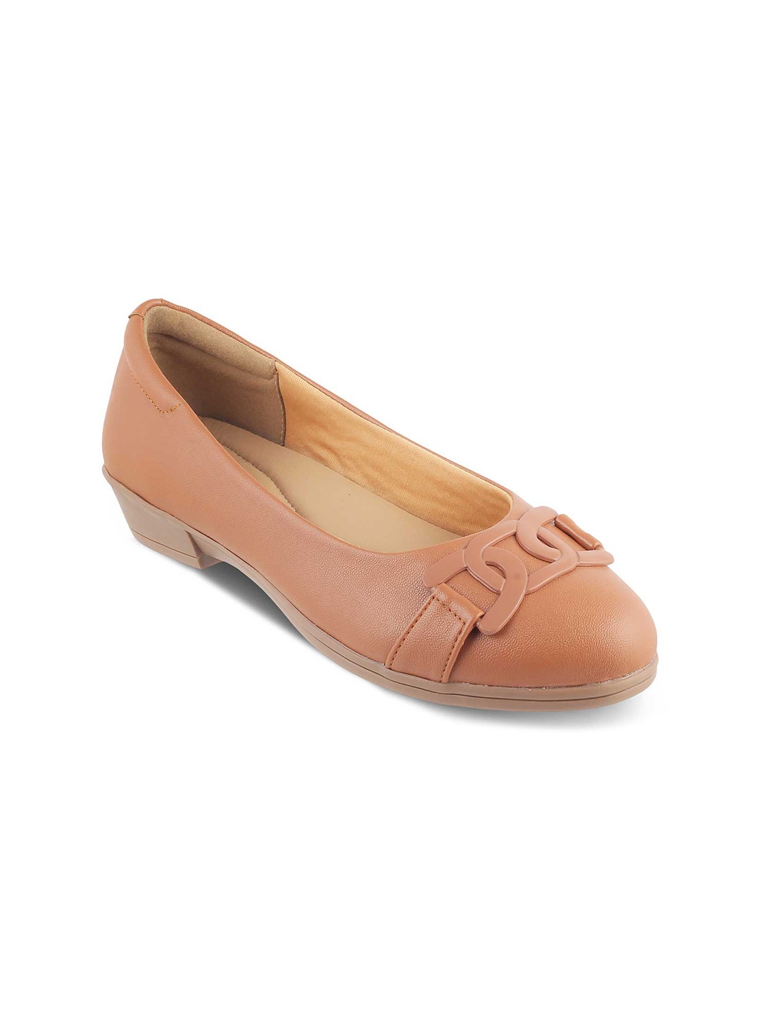 

Tresmode BOLINGO Embellished Ballerinas, Tan