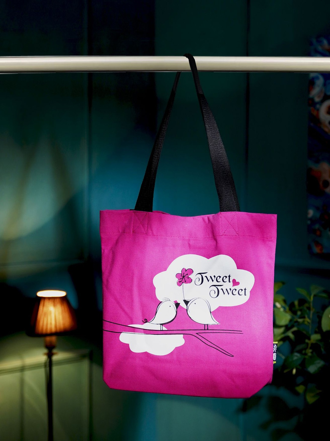 

Kanvas Katha Shopper Tote Bag, Pink