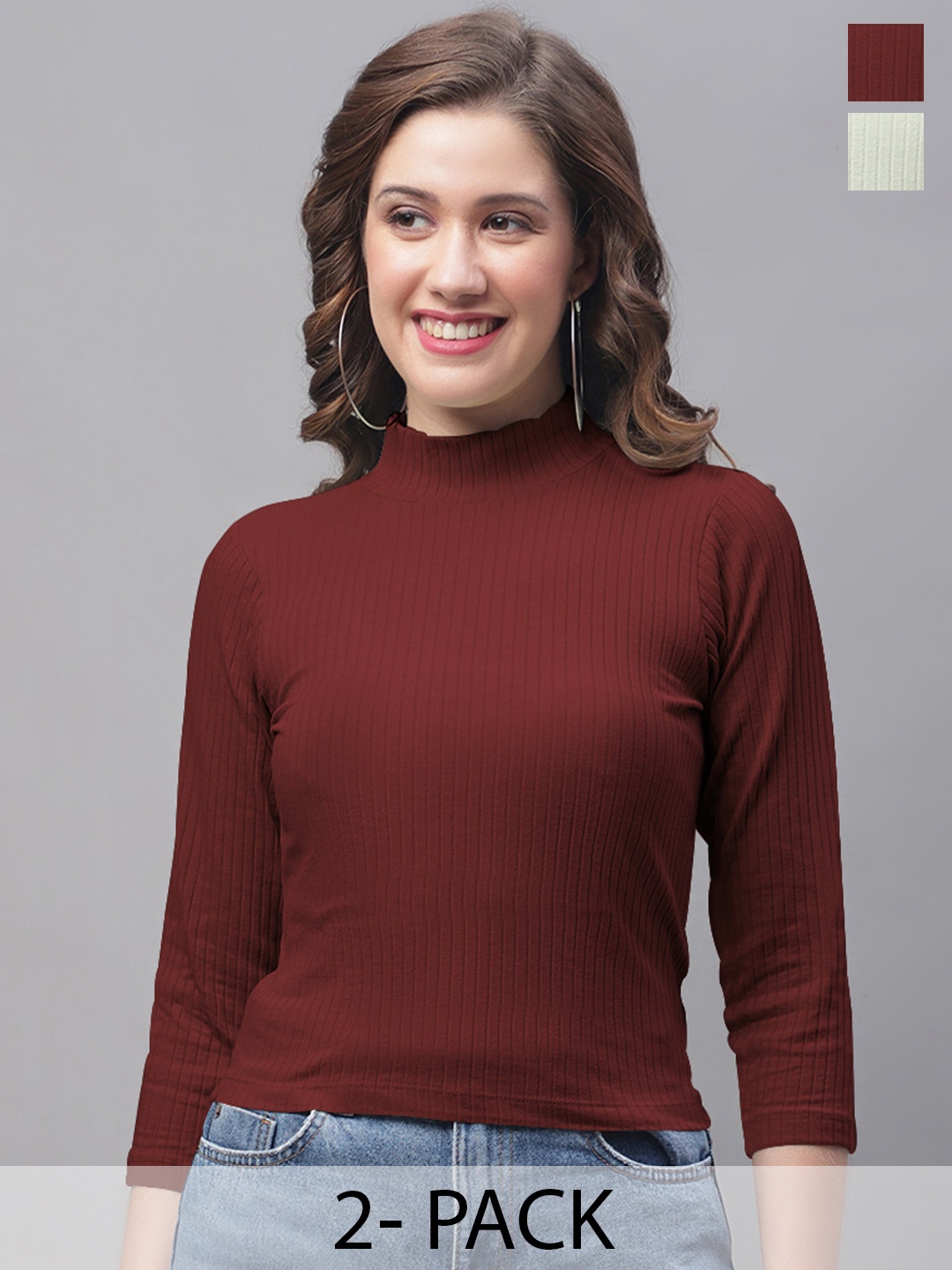 

Friskers Maroon Top