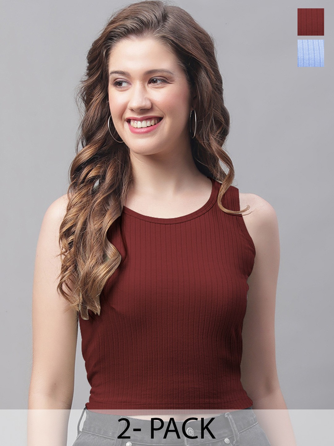 

Friskers Maroon Top