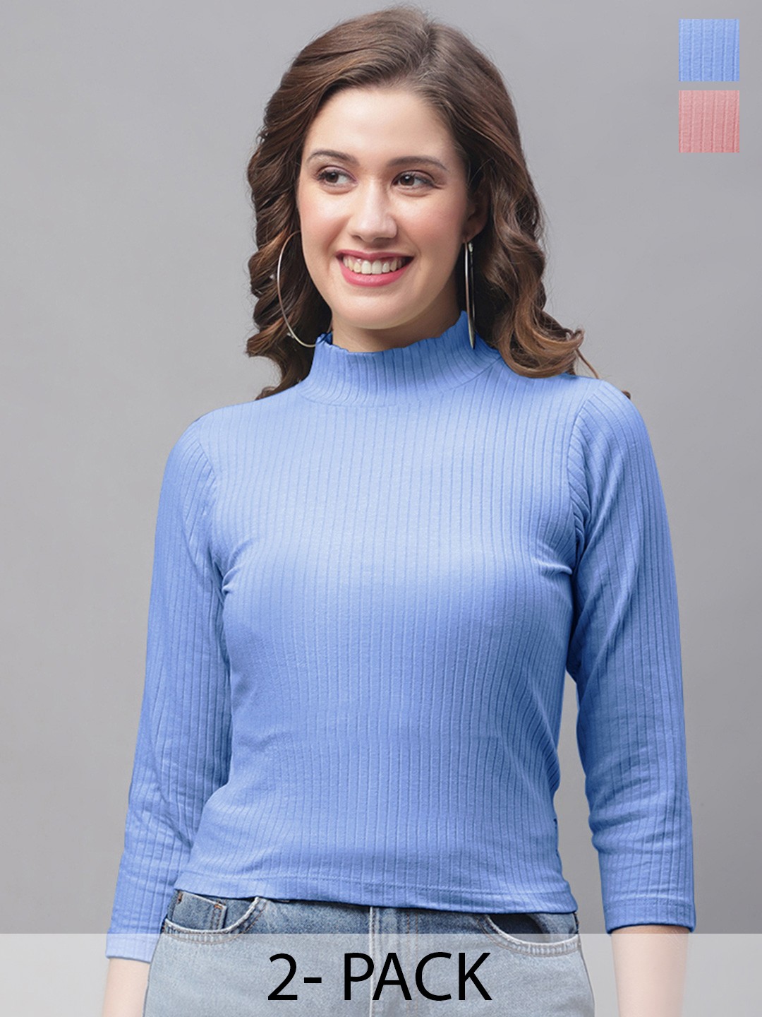 

Friskers Turquoise Blue Top