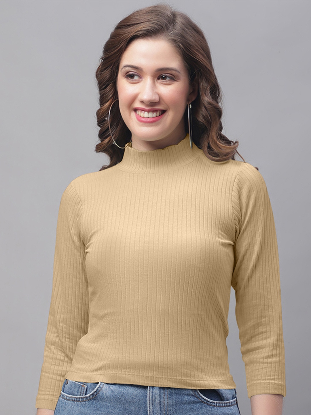 

Friskers Beige Top