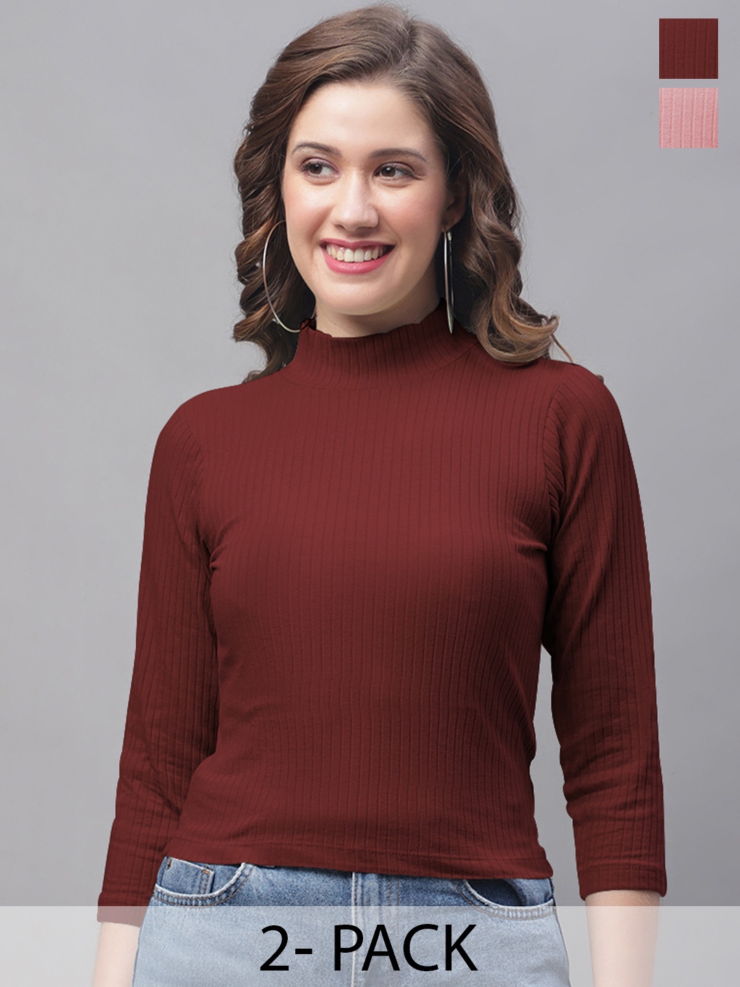 

Friskers Maroon Top