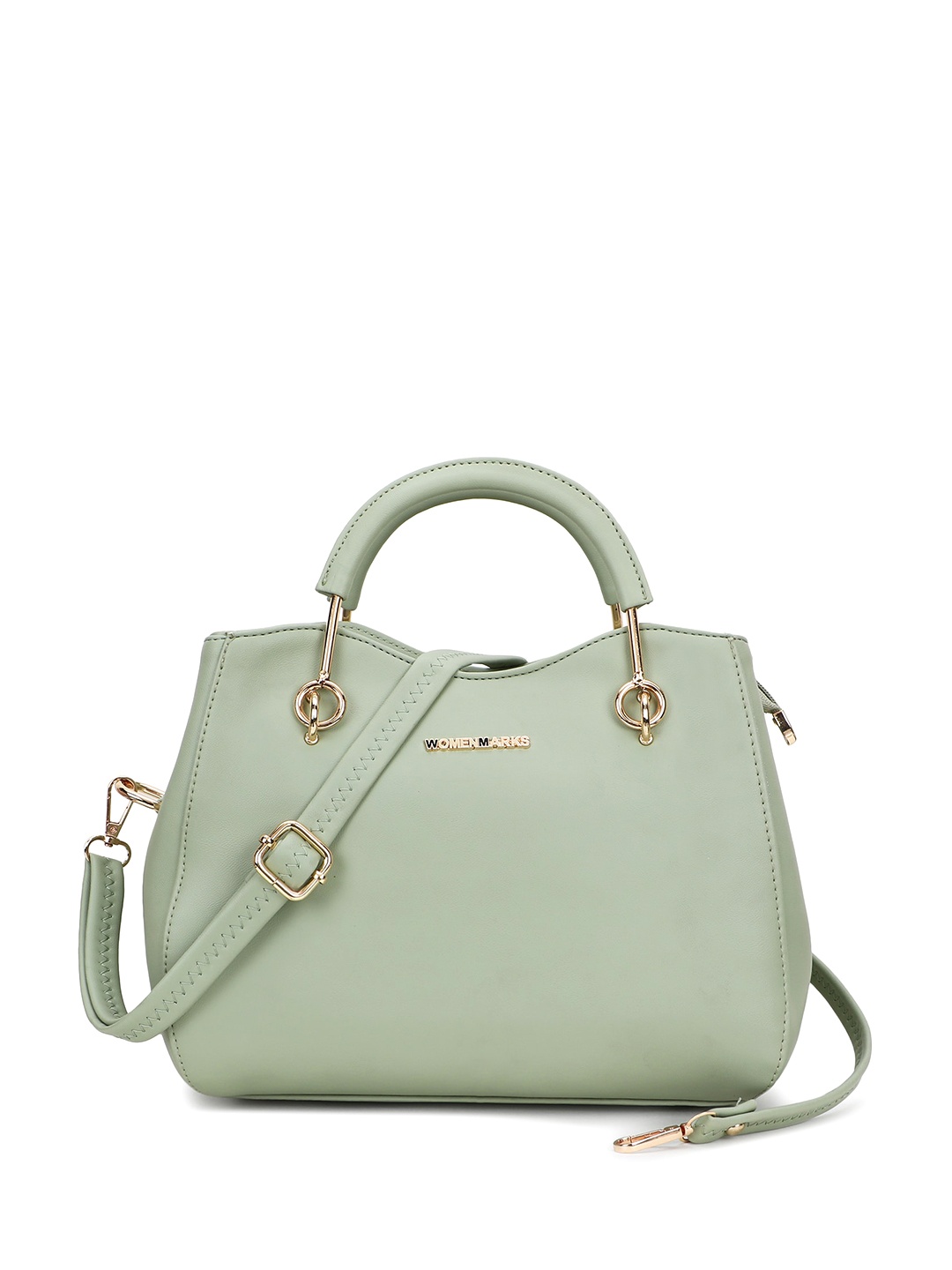 

WOMEN MARKS Structured Handheld Bag, Sea green