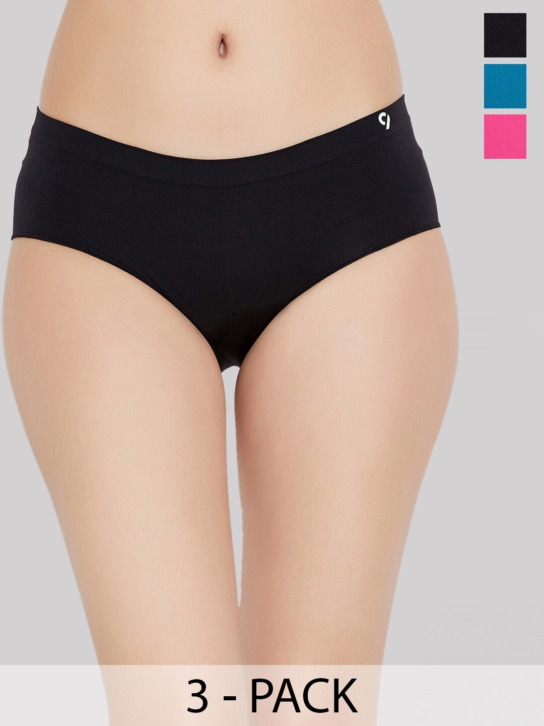 

C9 AIRWEAR Pack of 3 Seamless Bikini Briefs, Pink