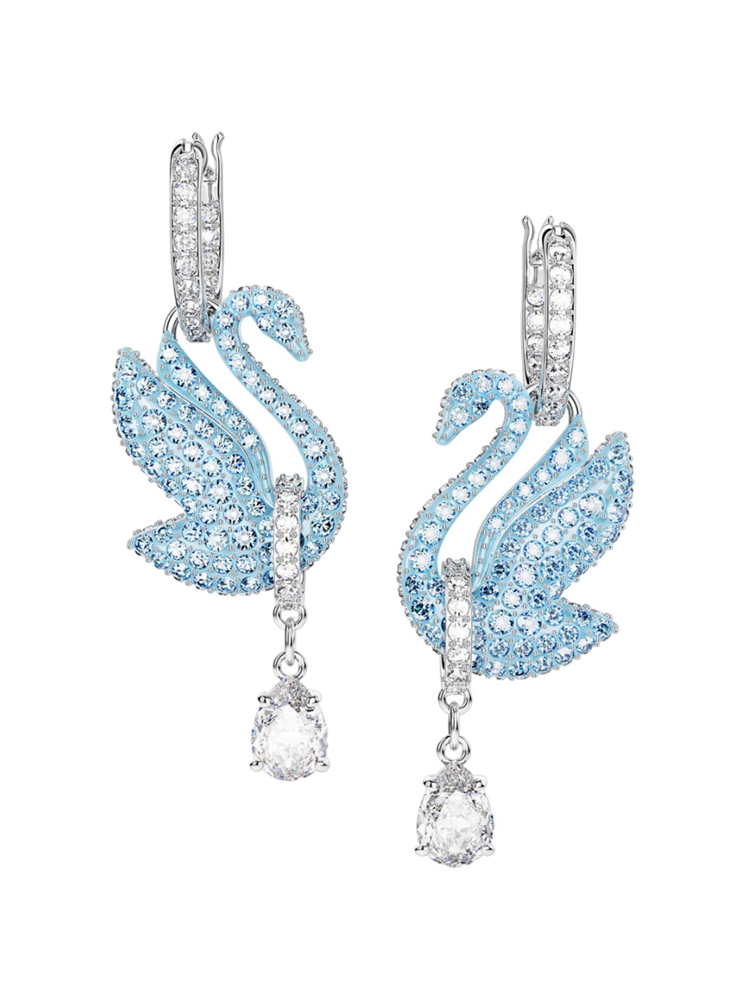 

SWAROVSKI Blue Contemporary Drop Earrings