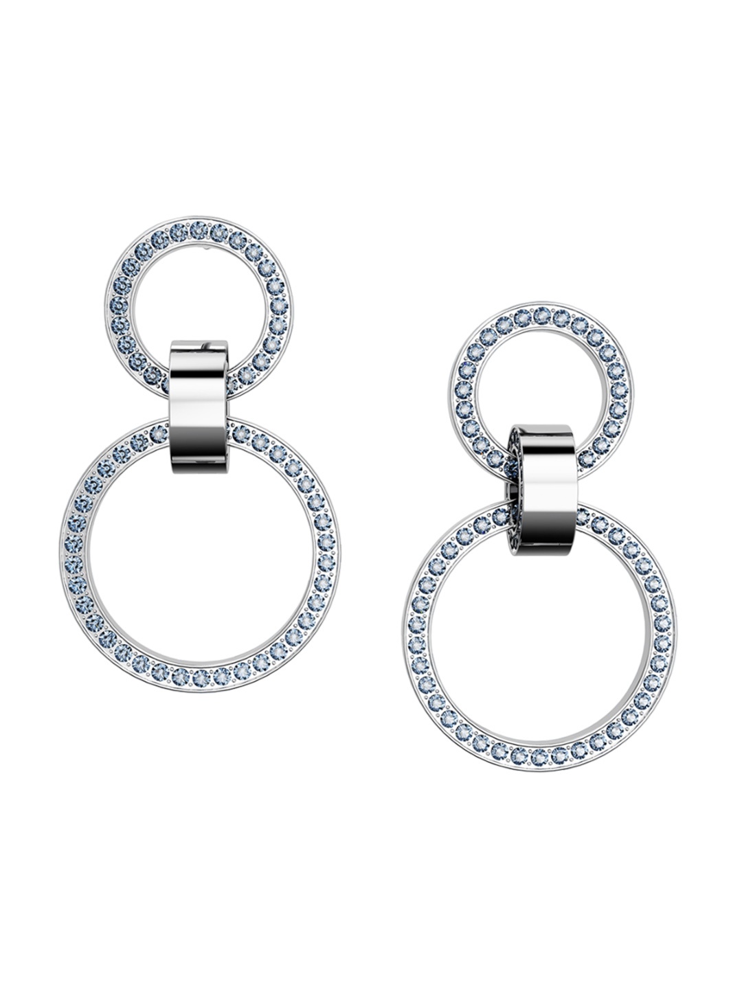 

SWAROVSKI Blue Contemporary Drop Earrings