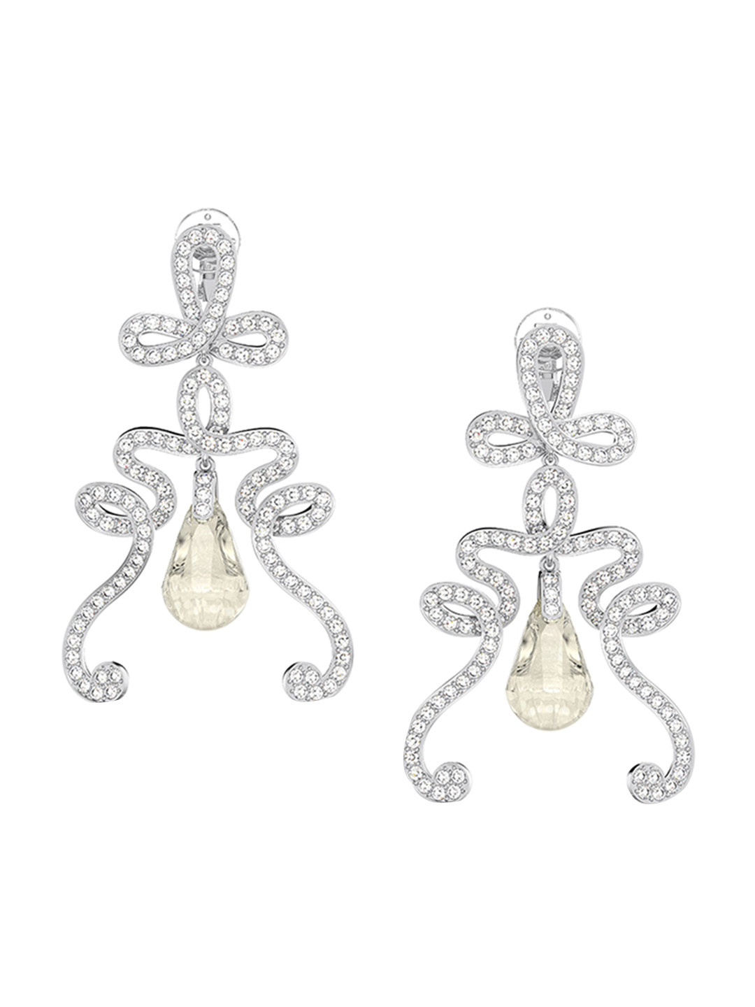 

SWAROVSKI White Contemporary Drop Earrings