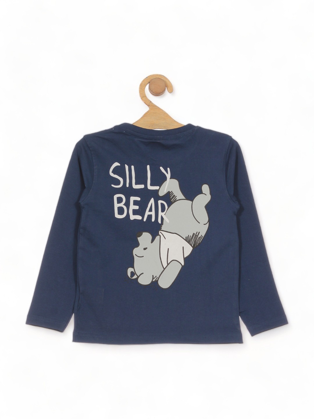

Lil Lollipop Kids Typography Printed Pure Cotton T-shirt, Blue