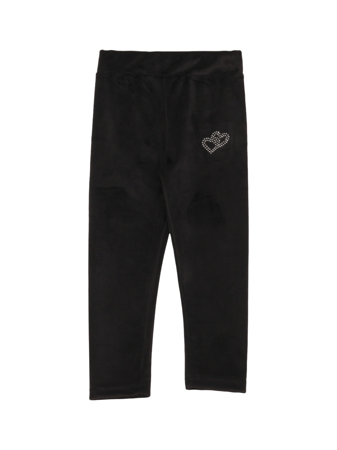 

Lil Lollipop Girls Ankle Length Leggings, Black