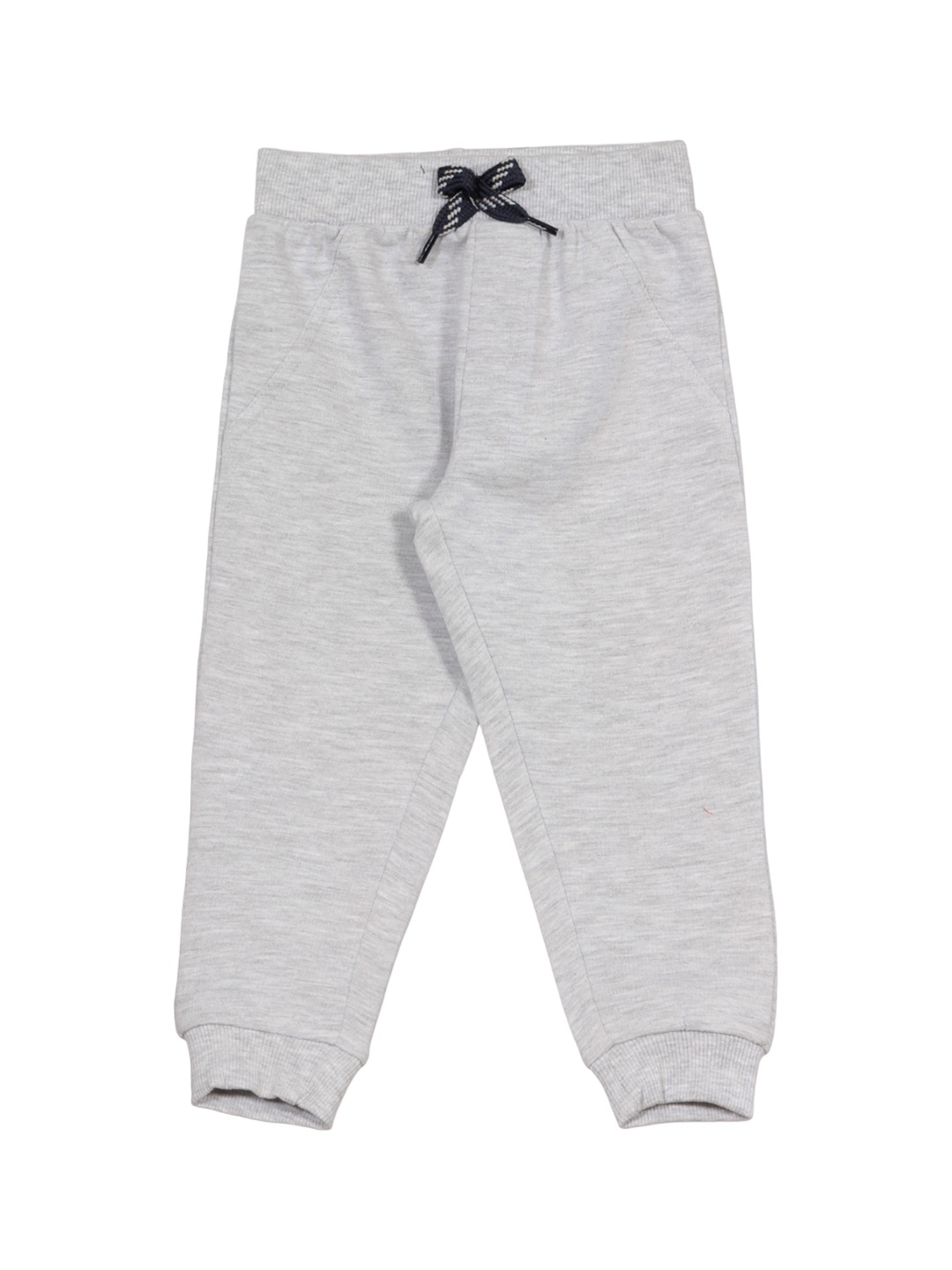 

Lil Lollipop Kids Mid-Rise Cotton Joggers, Grey