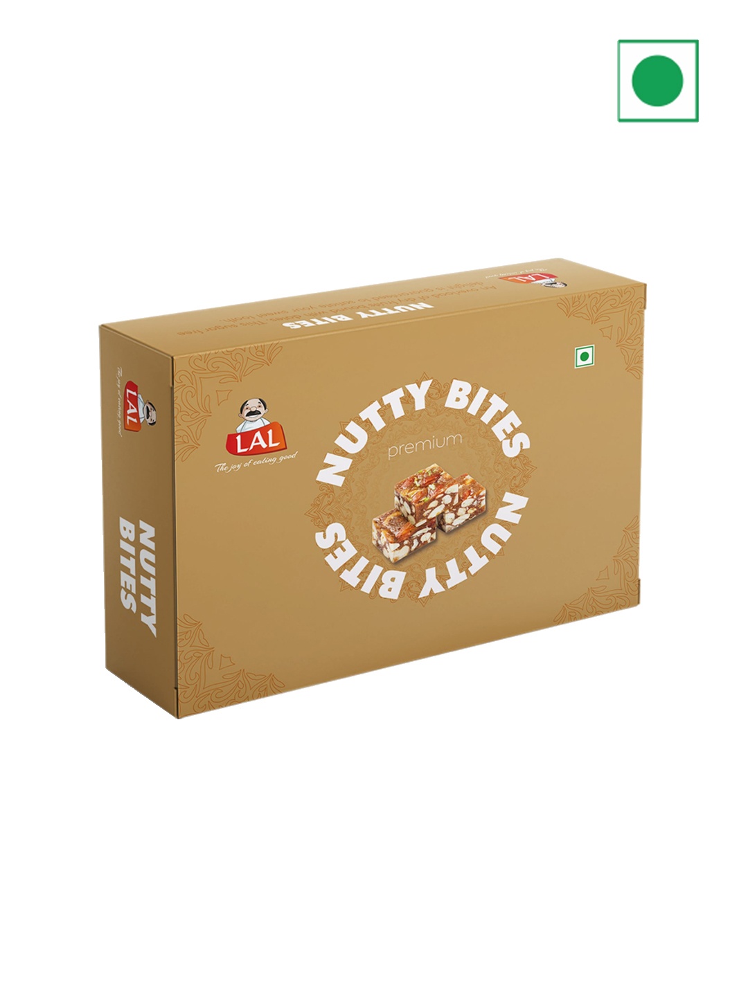 

LAL Sugarless Nutty Bites- 400gms, Beige