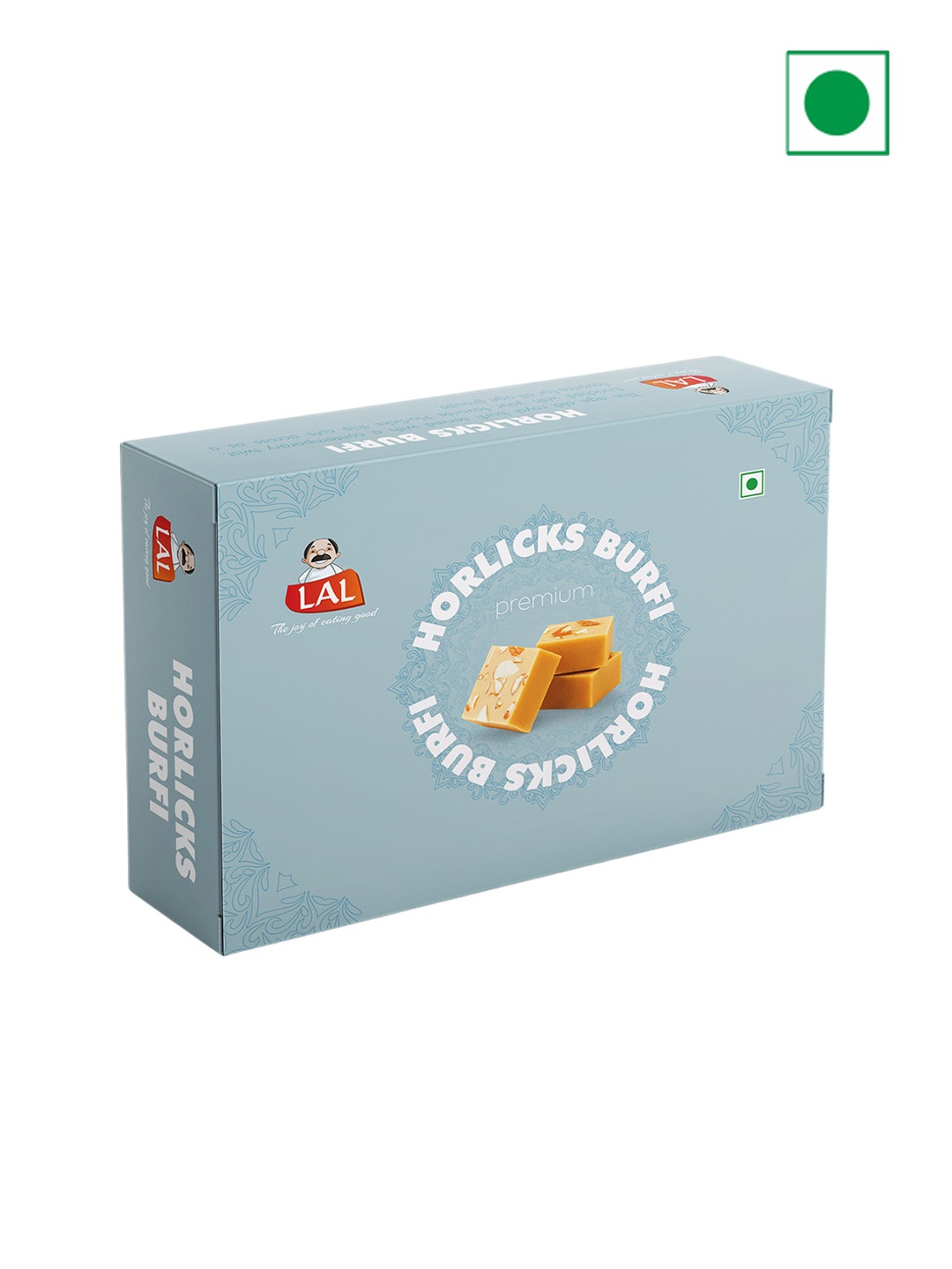 

LAL Horlicks Burfi Sweets 400 Gms, Blue