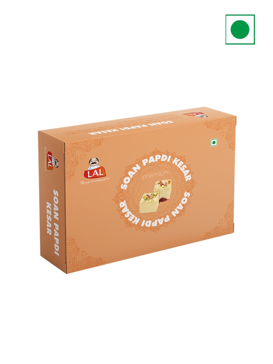 

LAL Soan Papdi Kesar- 400g, Beige