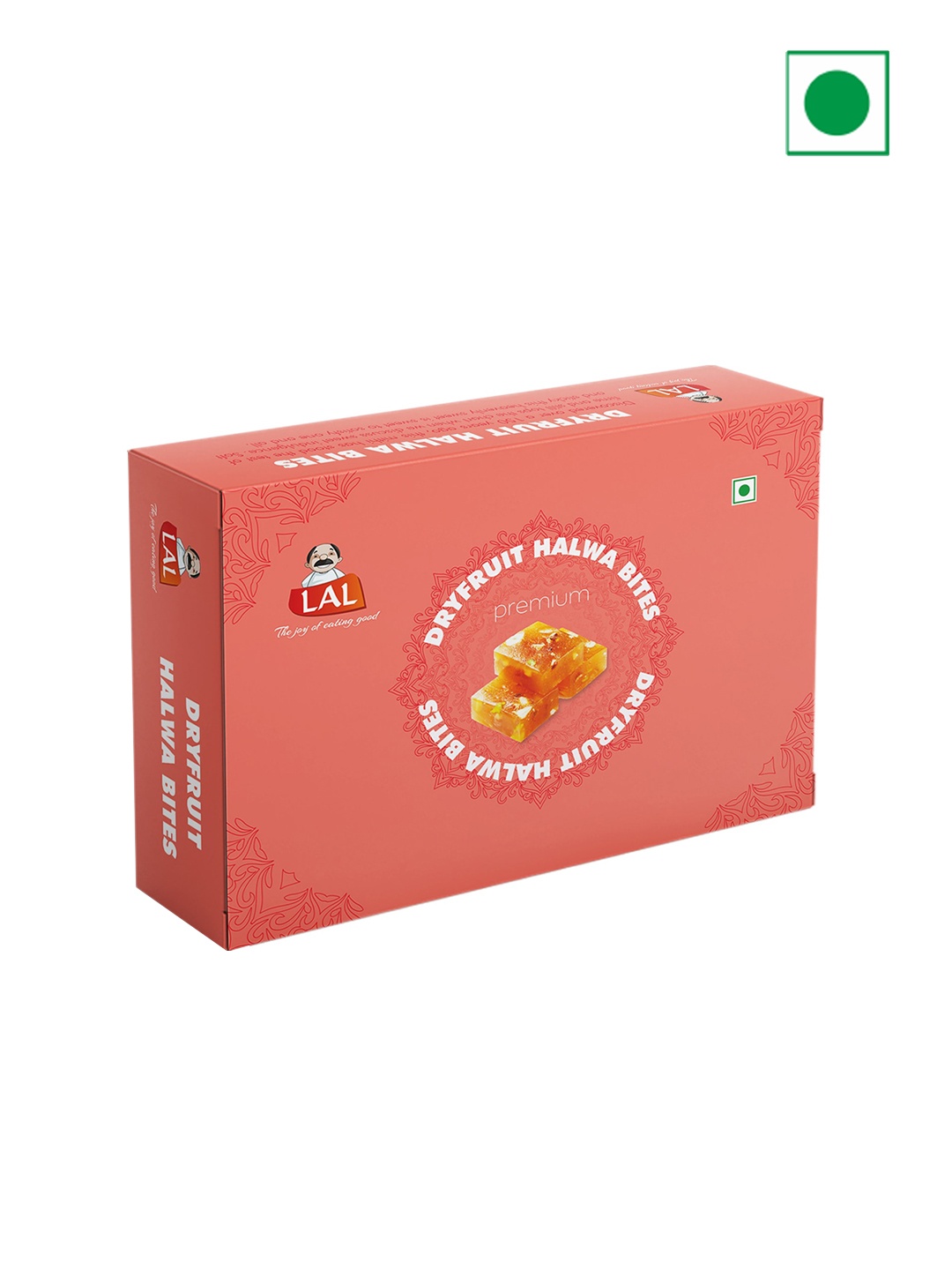 

LAL Dry Fruit Halwa Sweet Bites- 400 g, Beige