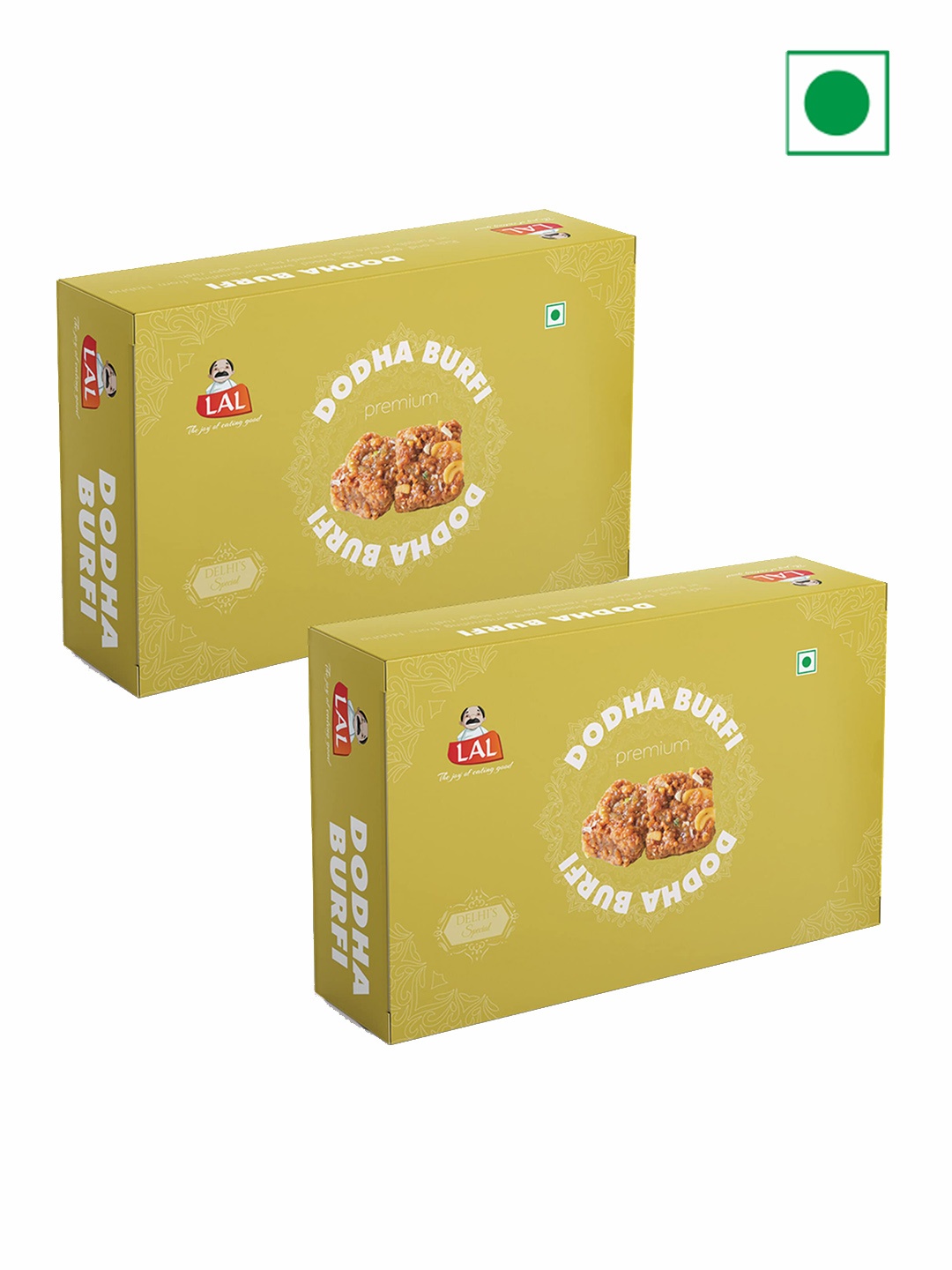 

LAL Dodha Burfi Sweets 400 g, Beige