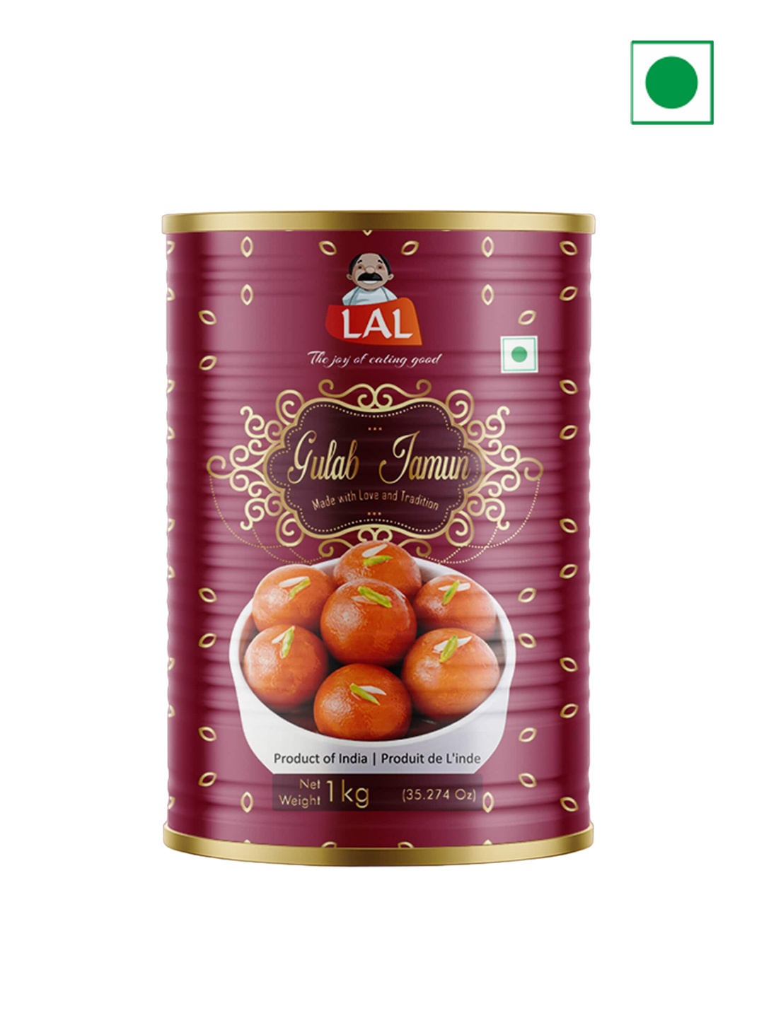 

LAL Gulab Jamun Sweets-1Kg, Purple