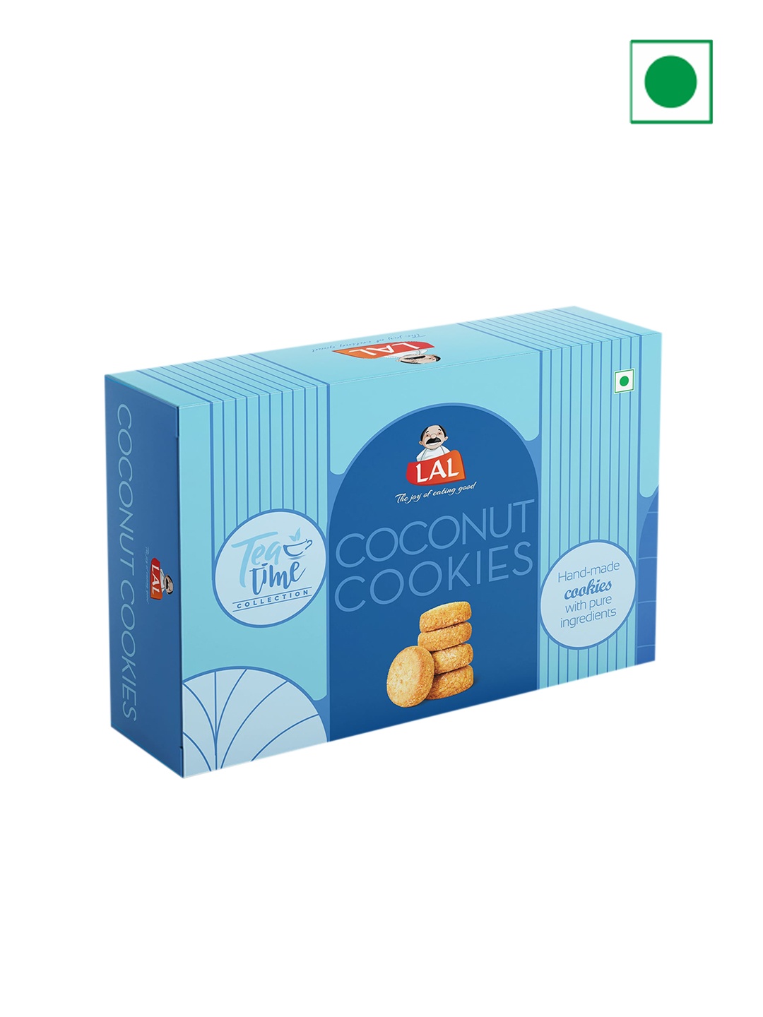 

LAL Sweets Coconut Cookies -400 gm, Blue