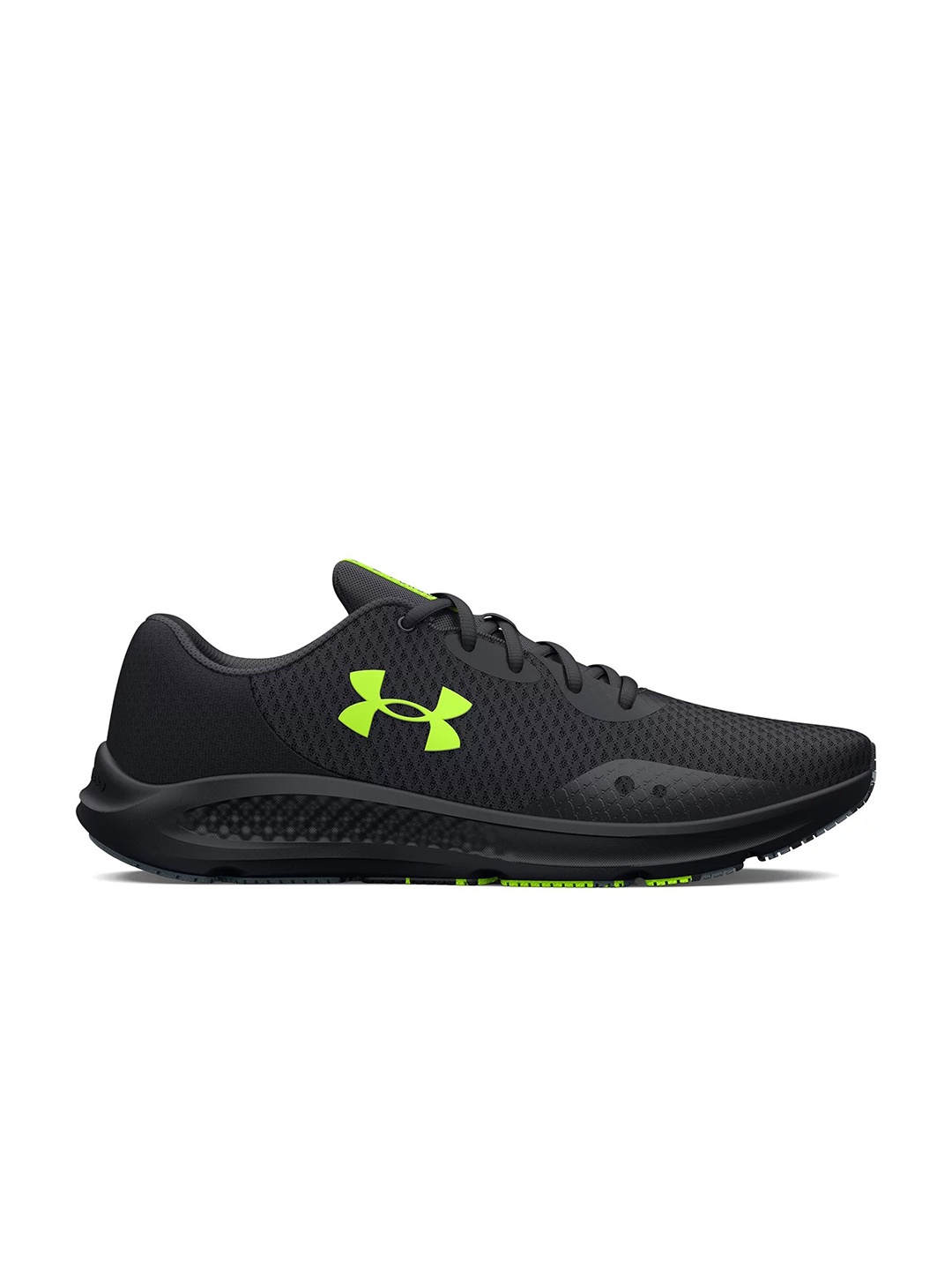 

UNDER ARMOUR Men UA Charged Pursuit 3 Running Shoes, Black