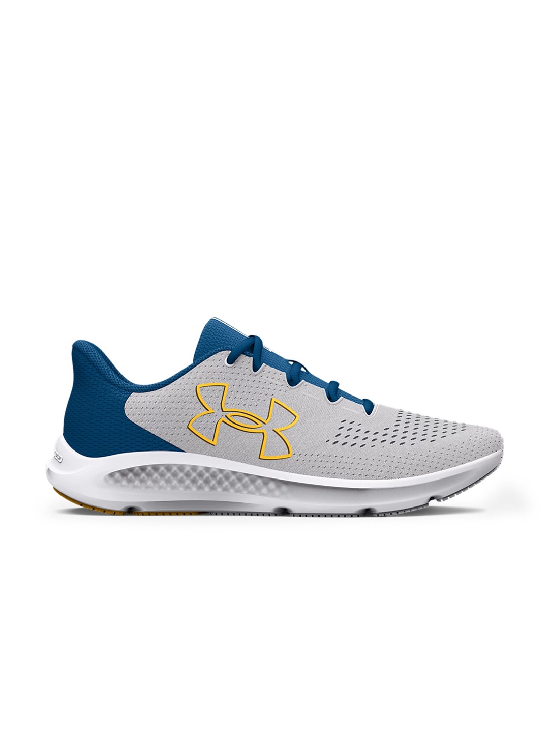 

UNDER ARMOUR Men UA Charged Pursuit 3 Big Logo Running Shoes, Grey