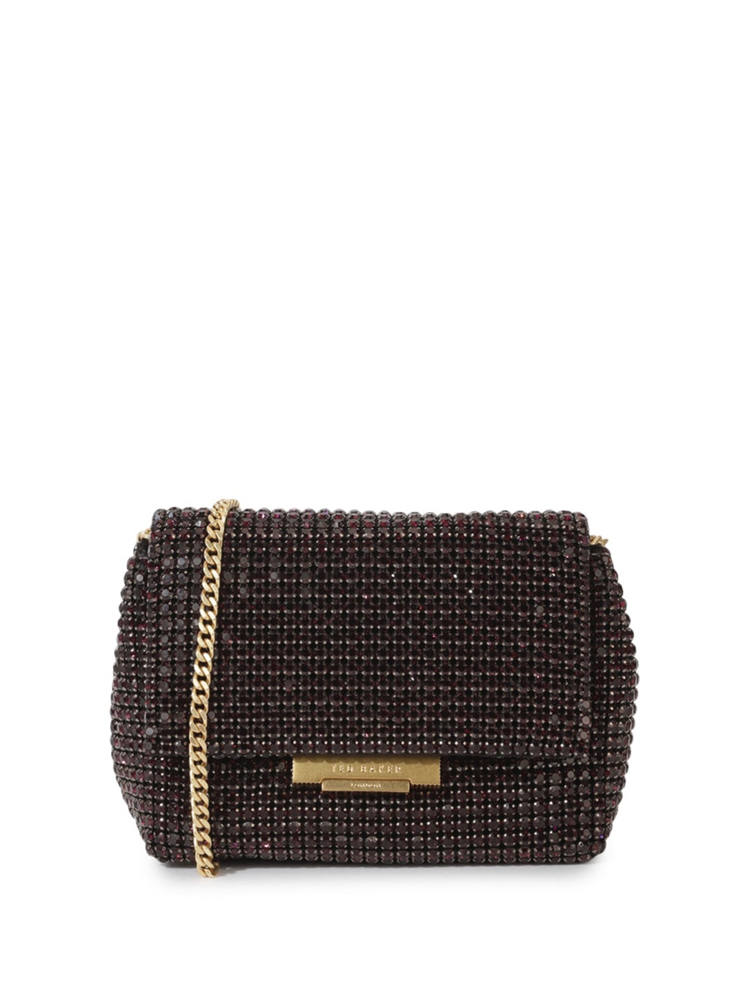 

Ted Baker Embellished Envelope Clutch, Purple