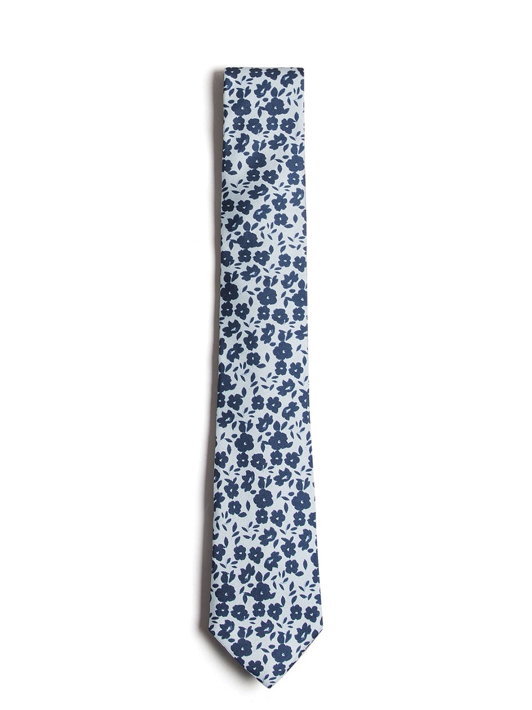 

Ted Baker Men Floral Printed Skinny Silk Tie, White