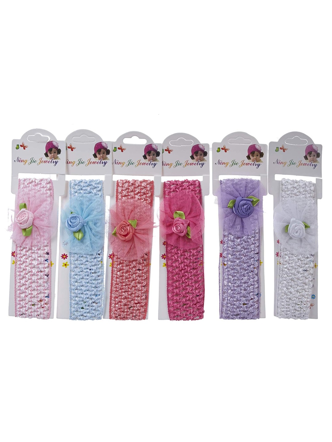 

LYTIX Girls Set of 2 Assorted Fur Hairband