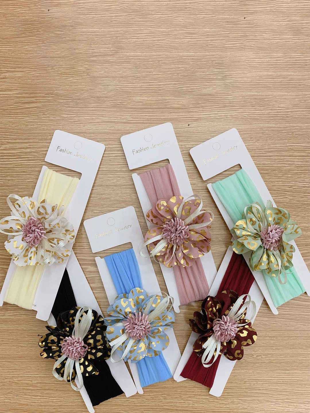 

LYTIX Girls Set of 3 Assorted Embellished Hairbands