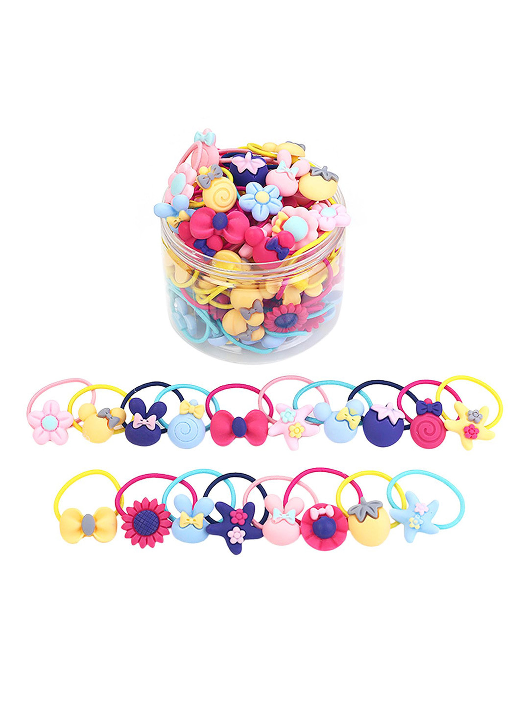 

LYTIX Girls Set Of 10 Assorted Hairband