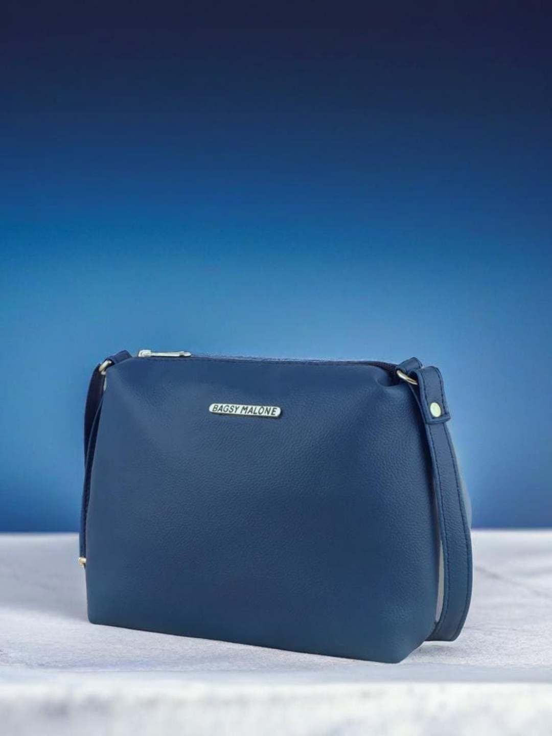 

Bagsy Malone Structured Sling Bag, Blue
