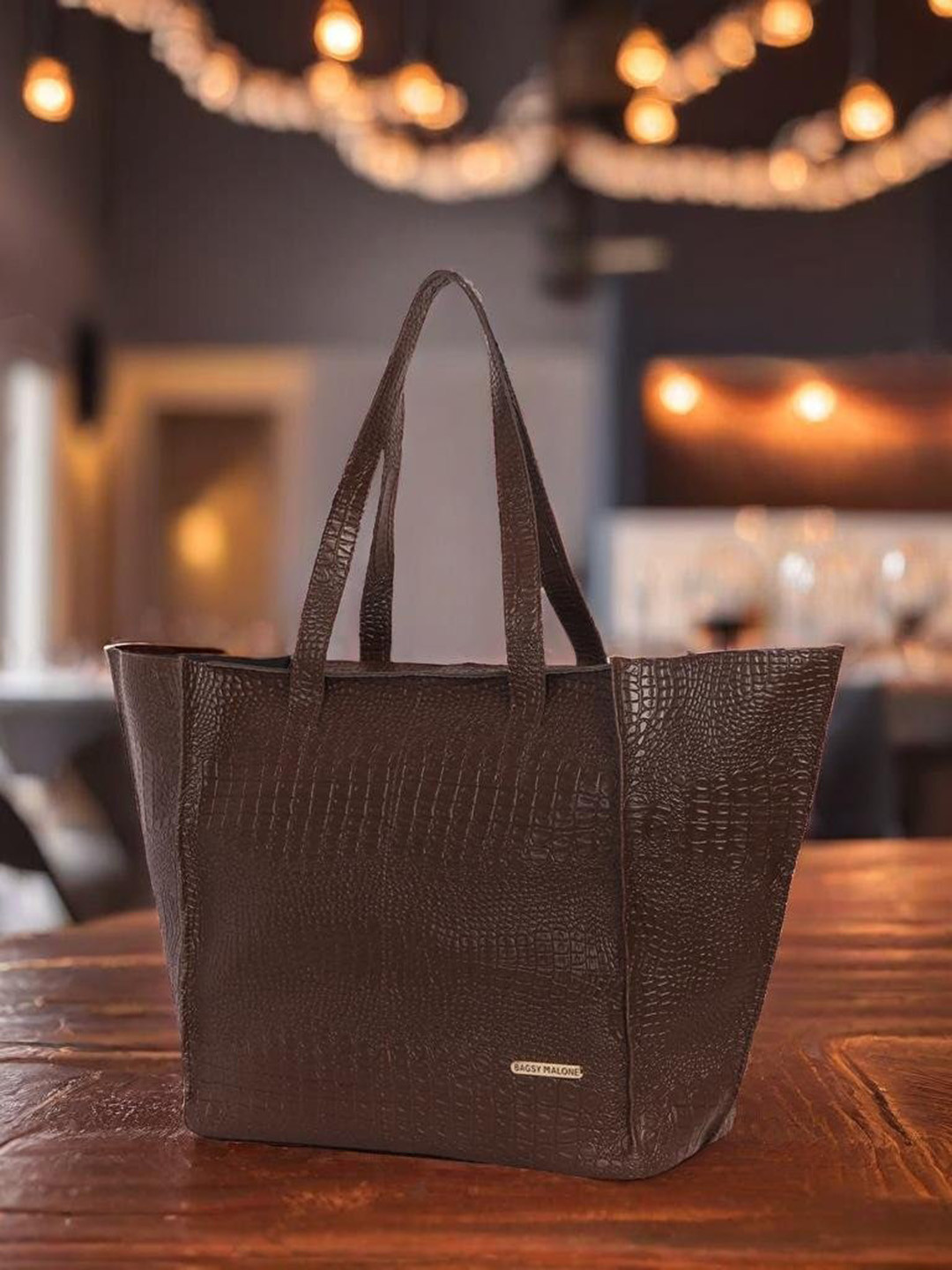 

Bagsy Malone Oversized Shopper Tote Bag, Brown