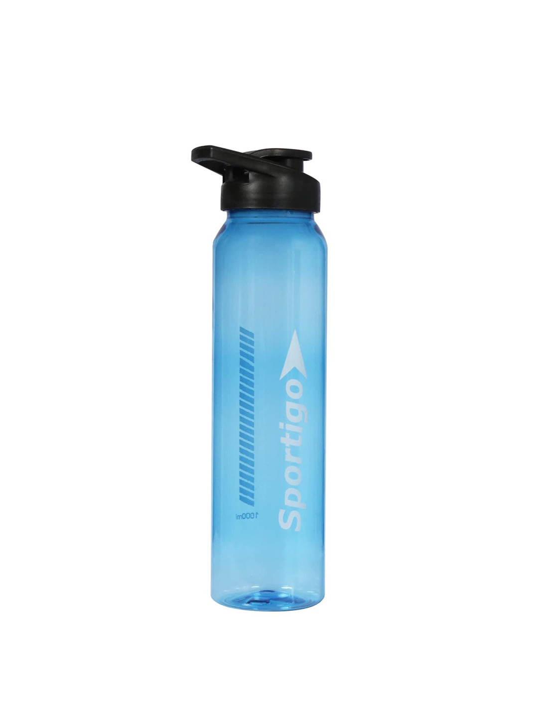 

SPORTIGO Translucent Blue Printed Long Water Bottle - 1L