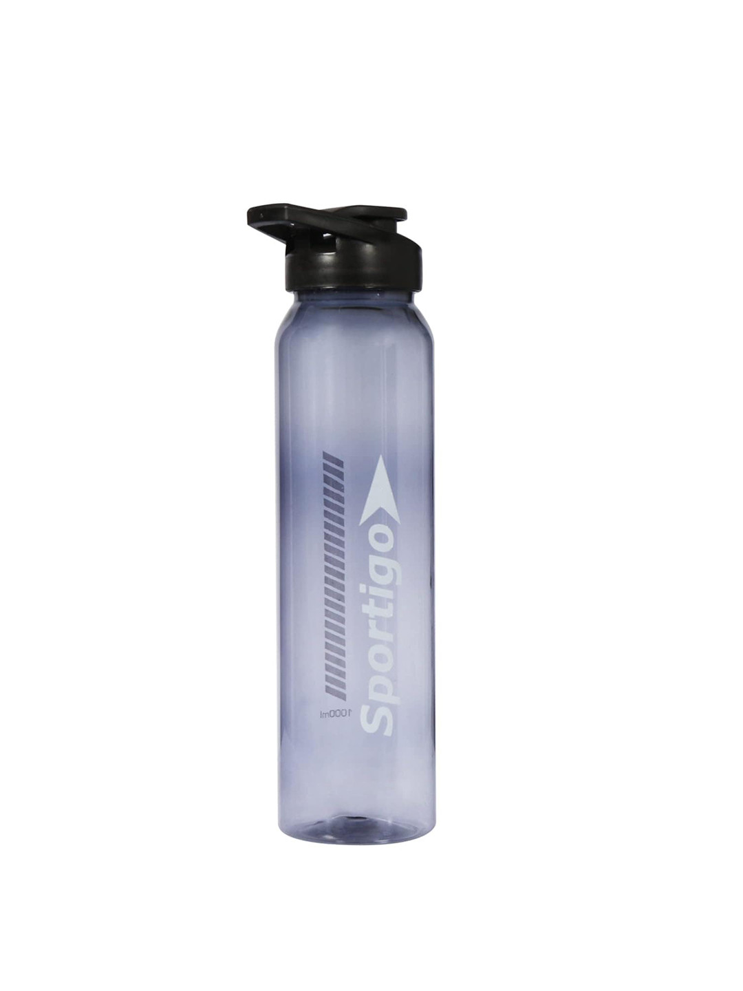

SPORTIGO Long Translucent Black BPA Free Sipper Water Bottle 1 L