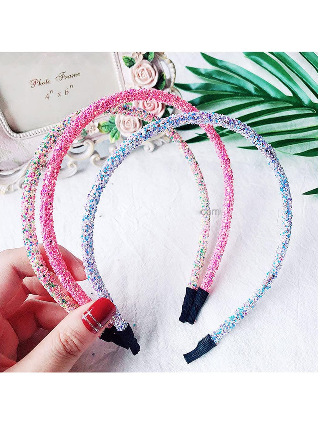 

LYTIX Girls Set of 6 Assorted Embellished Hairband