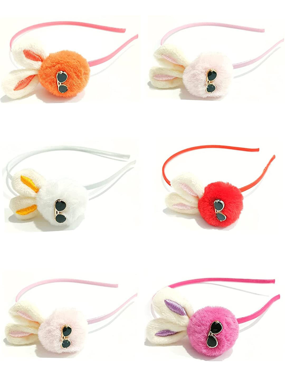 

LYTIX Girls Assorted Set of 3 Fur Hairband