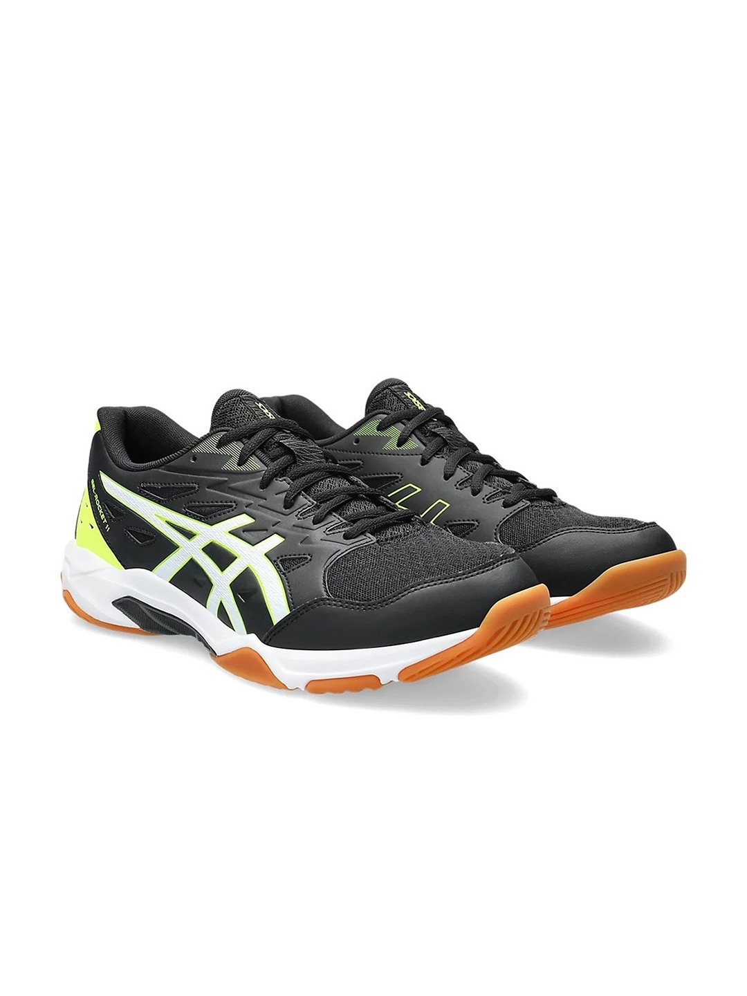 

ASICS Men GEL-Rocket 11 Indoor Court Sports Shoes, Black