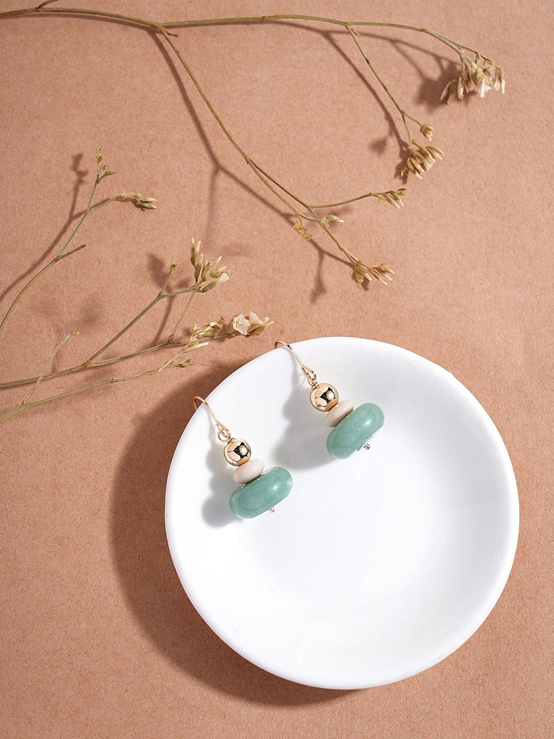 

Accessorize Classic Drop Earrings, Green