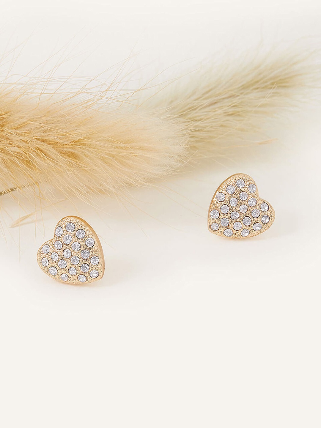 

Accessorize Classic Studs Earrings, Gold