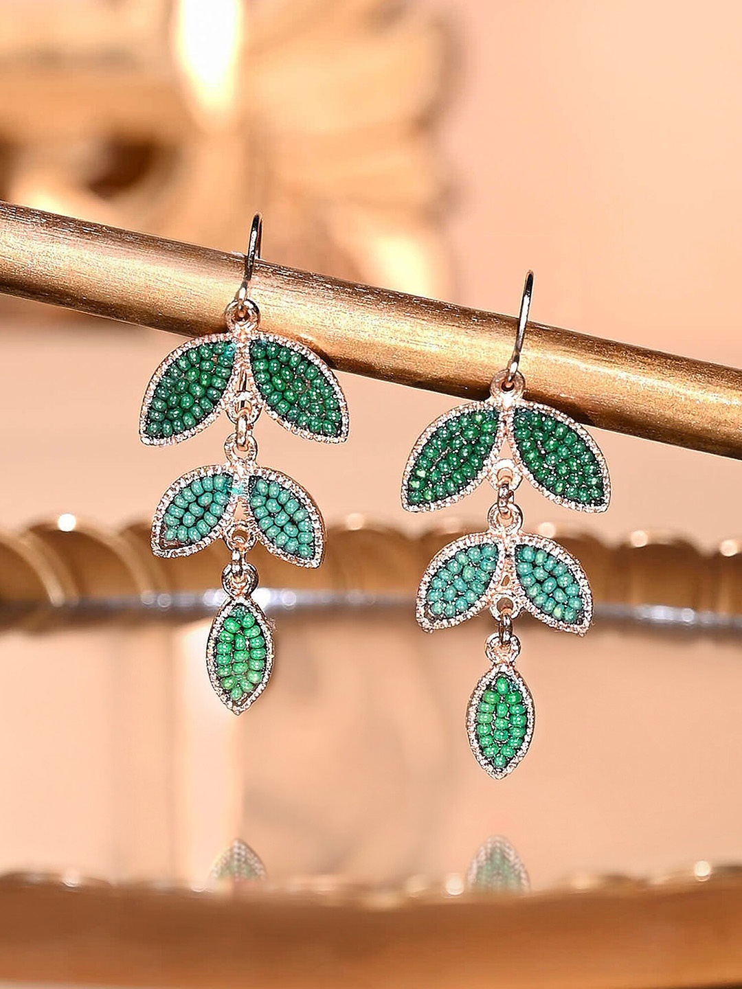 

Accessorize Classic Leaf Drop Earrings, Silver