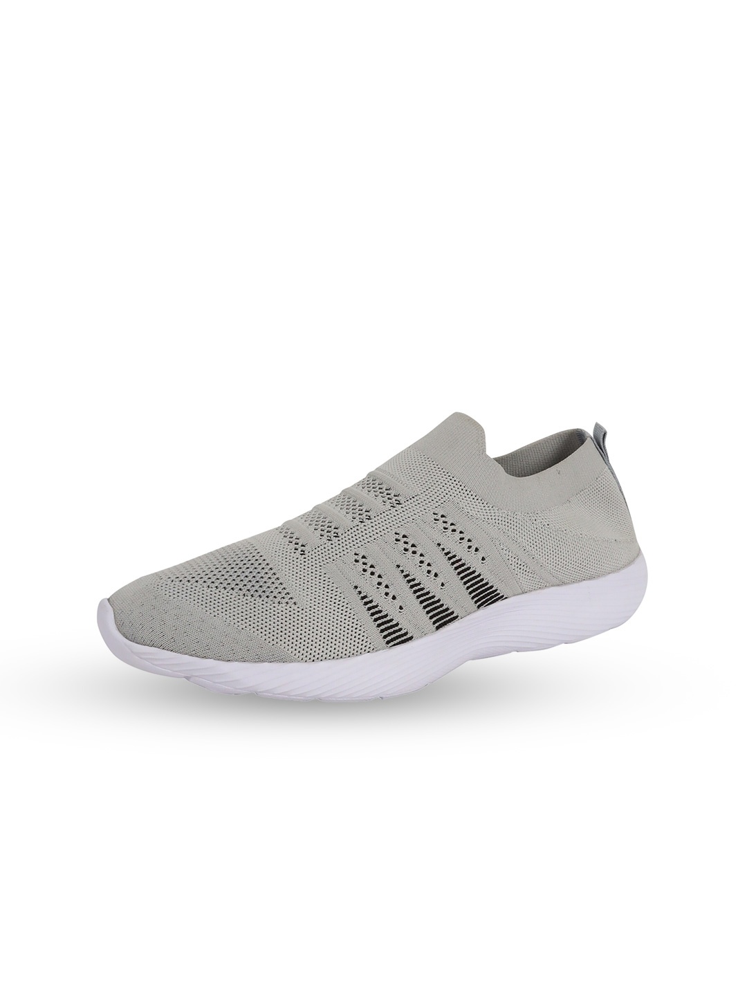

TPENT Men Anti Odour Slip-On Walking Shoes, Grey melange