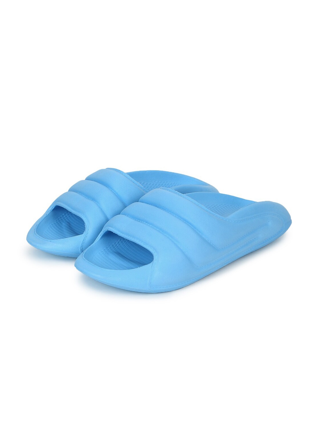 

yoho Women Dolphy Anti-Slip EVA Comfortable Flexible Lightweight Slider, Blue