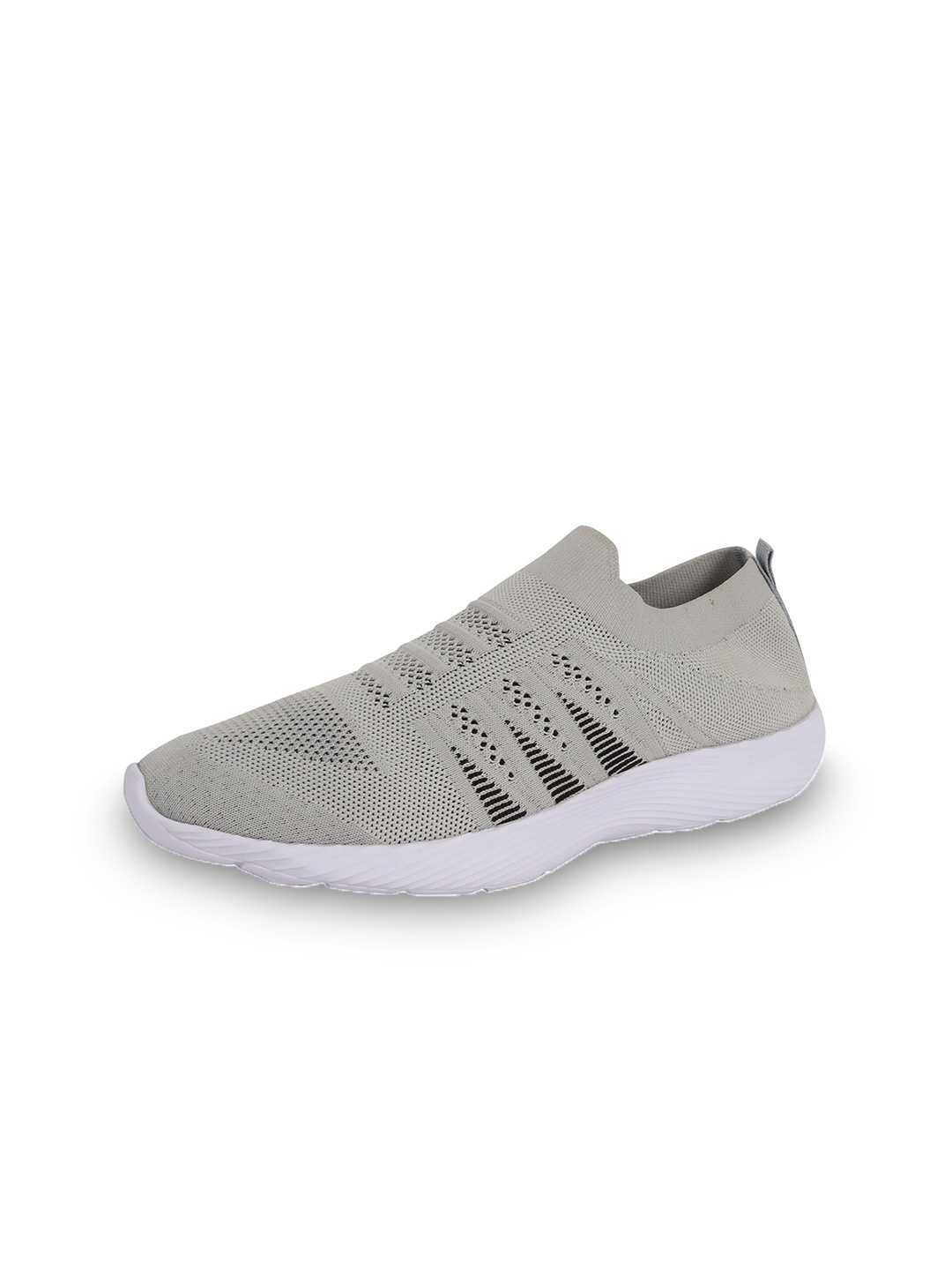 

TPENT Men Anti Odour Slip-On Walking Shoes, Grey melange