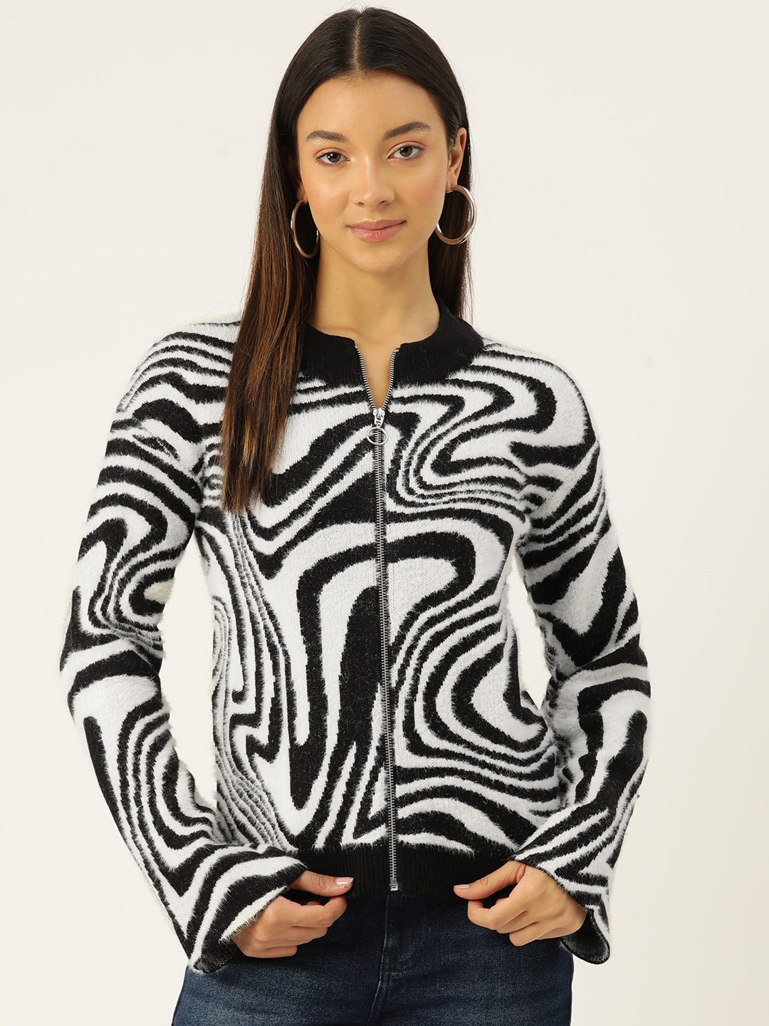 

Madame Self-Design Cardigan, Black