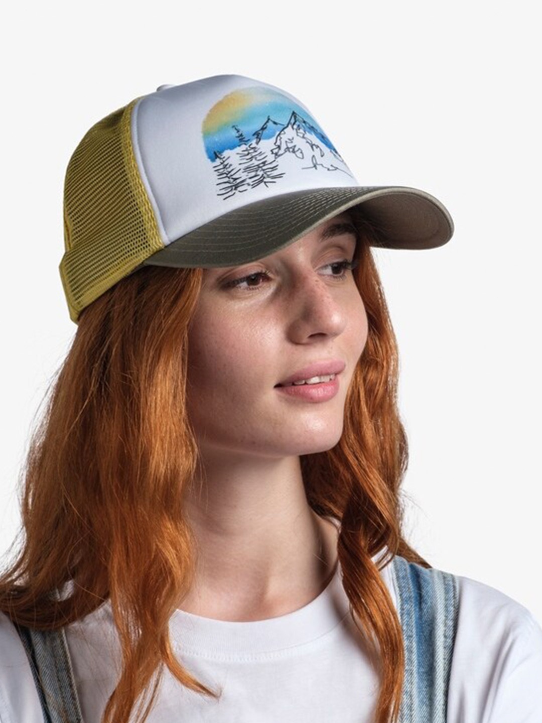 

Original Buff SA Unisex Printed Snapback Cap, White